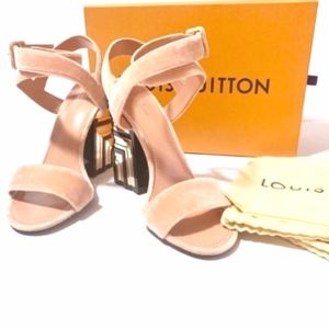 Louis Vuitton | Monumenta  Block Heel  Sandal